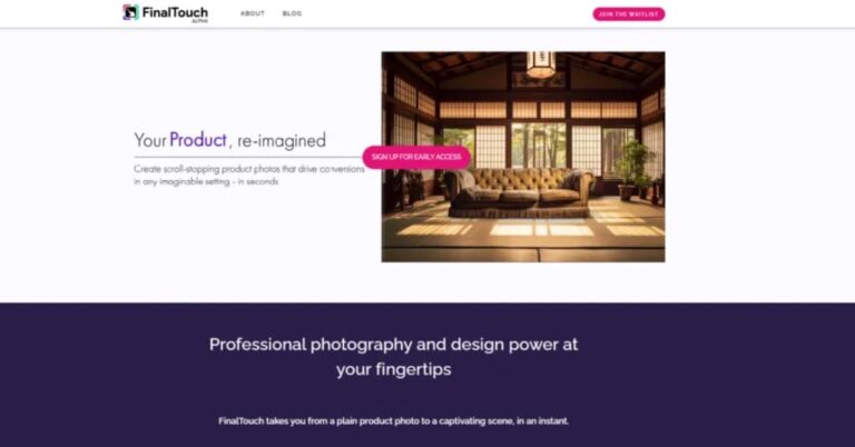 Final Touch AI Tool: Details & Key Features