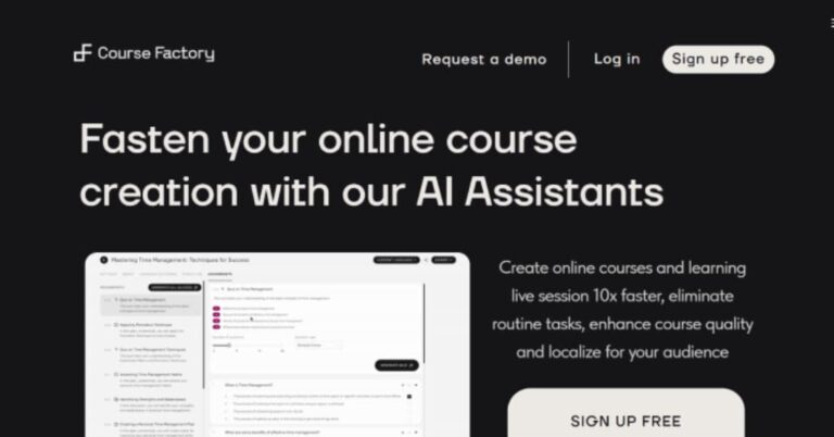 CourseFactory AI: Course Creation Assisted by AI