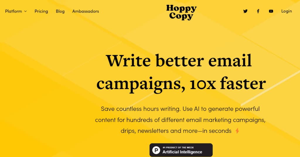 Hoppy Copy AI: Details, Key Features & Price