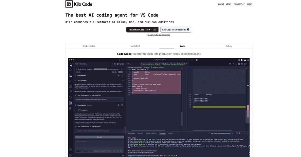 Kilo Code