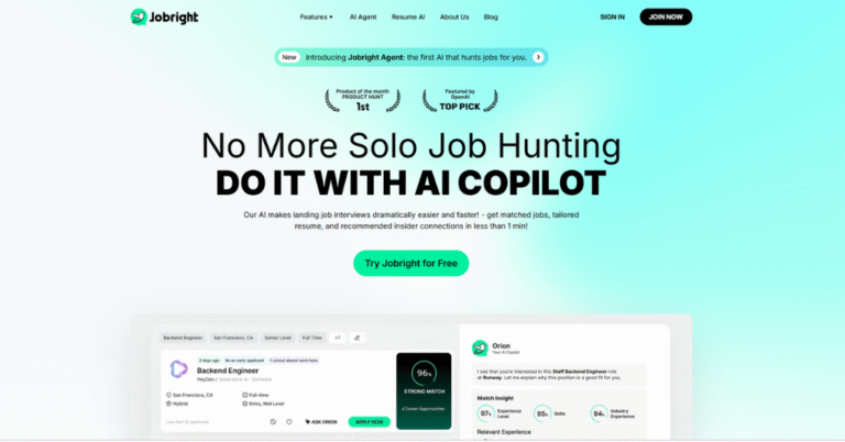 Jobright AI - Job Hunting with AI Copilot