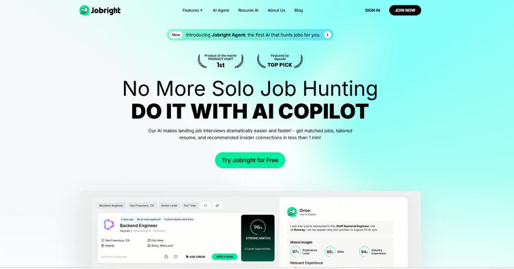 Jobright AI - Job Hunting with AI Copilot
