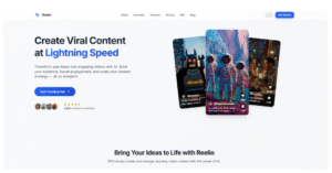 Reelio AI- Create Viral Content at Lightning Speed