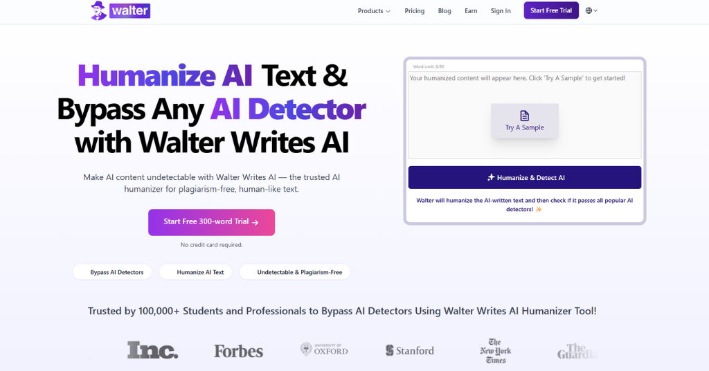 Walter Writes AI - Humanize AI Text Content
