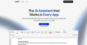 Yoink AI - Assistant that Work in Every App