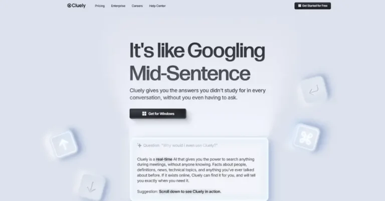 Cluely AI Real-Time Assistant for Productivity