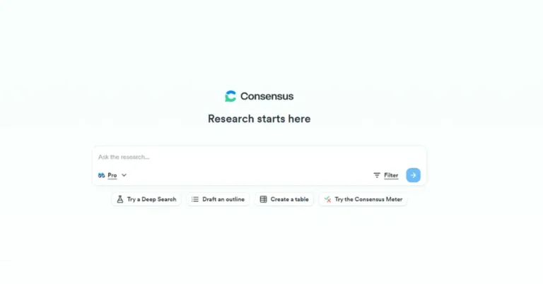Consensus AI -Search Engine for Scientific Research