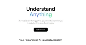 NotebookLM - Your Personalized AI Research Assistant