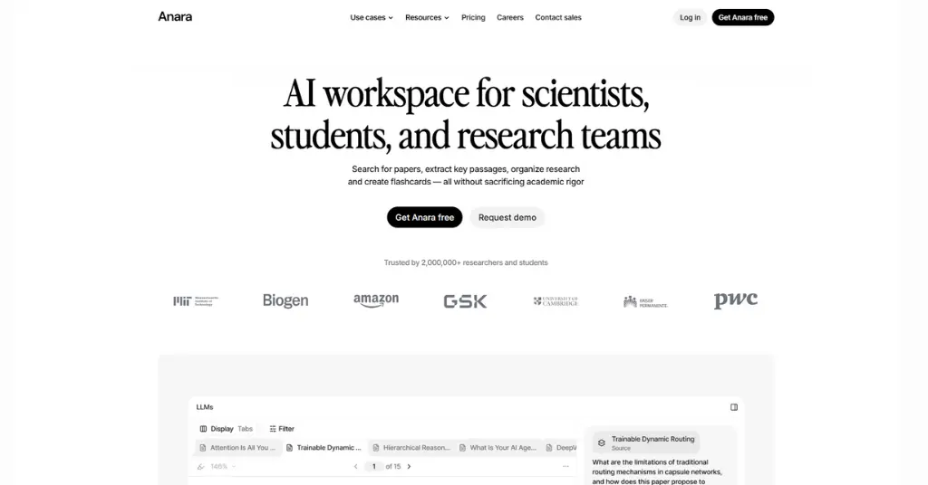 Anara AI - Tool for Scientists, Researcher