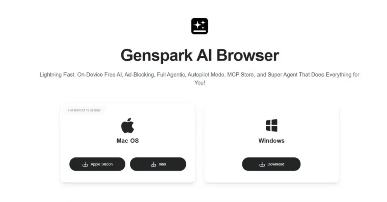 GenSpark AI Browser - Download