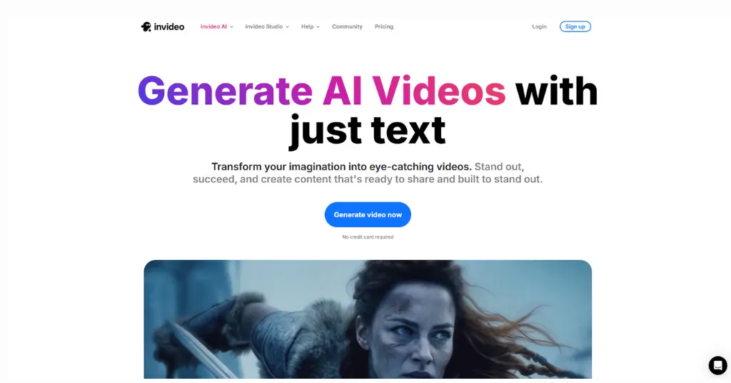 Invideo AI - Text to Video