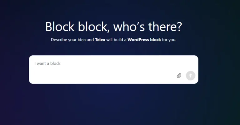Telex AI - Design Websites without Coding