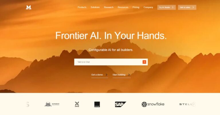 Mistral AI - Customizable AI Assistants