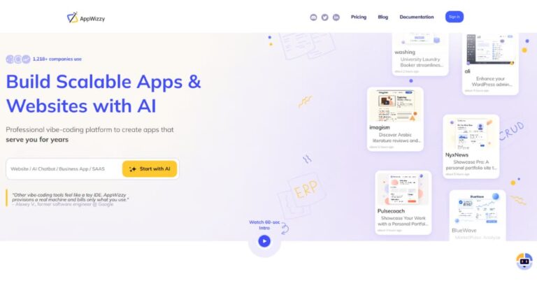 AppWizzy AI- Build Apps & Websites