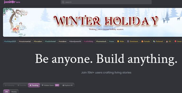 Janitor AI - Create Customizable AI characters Free