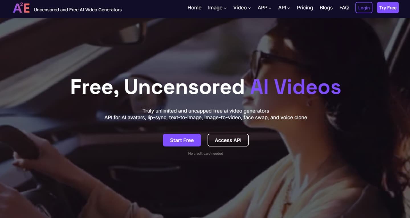 A2E AI - Free and Uncensored Video