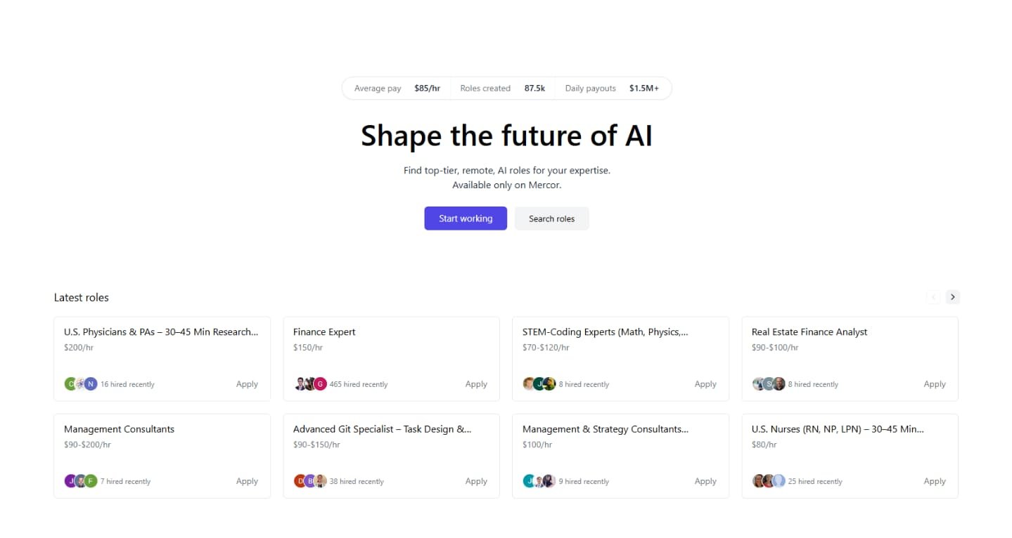 Mercor - AI Recruitment Tool