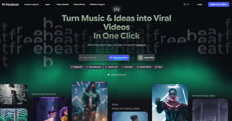 Freebeat AI - Music Video Generator
