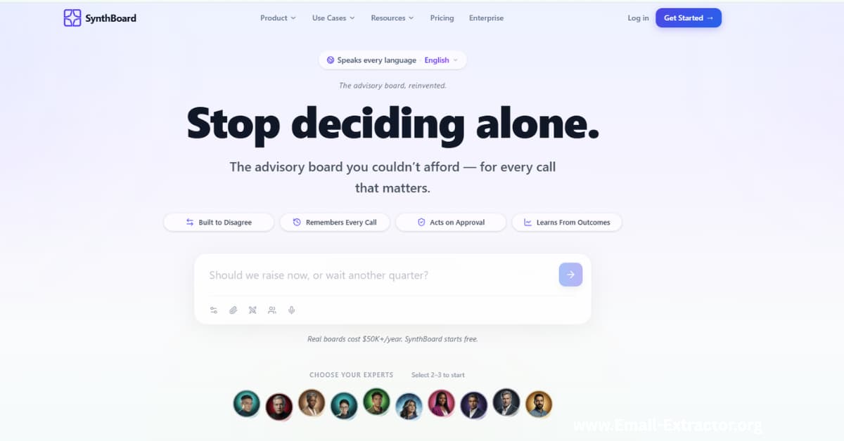 SynthBoard AI - Personal Team of AI Experts